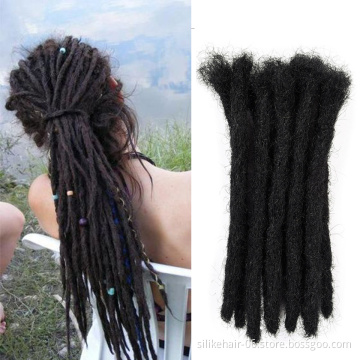 Wholesale 10Strands/Pack Black Women Men's Dread Reggae Hair Hip-Hop Style Handmade locks Hair Synthetic Dreadlocks Extensions